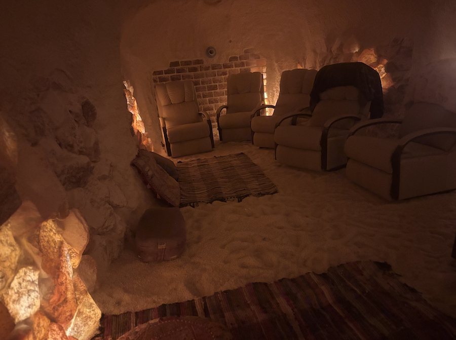 Salt Caves in Mooloolaba - the perfect location for a grounding and deeply restorative journey through sound and frequency